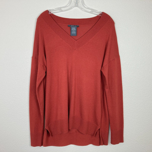 Matty women neck sweater - m, v-neck