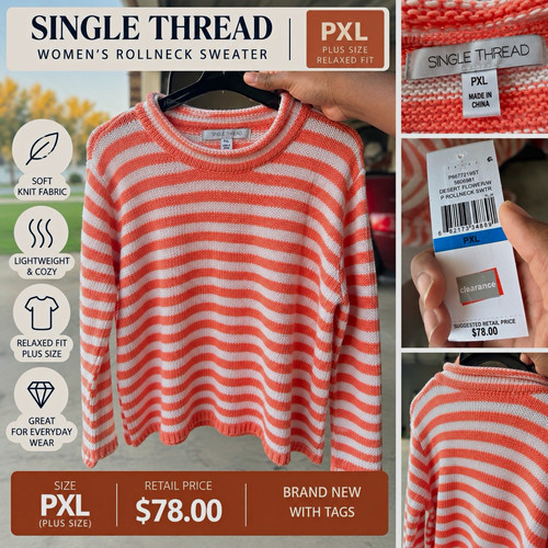 Single thread orange - single,