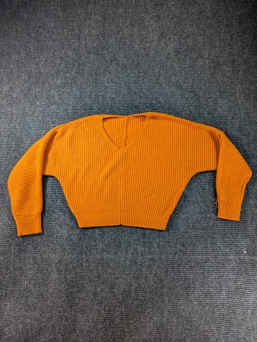 Women medium orange - women's, ribbed